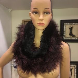 Merona Mixed Faux Fur Infinity Scarf